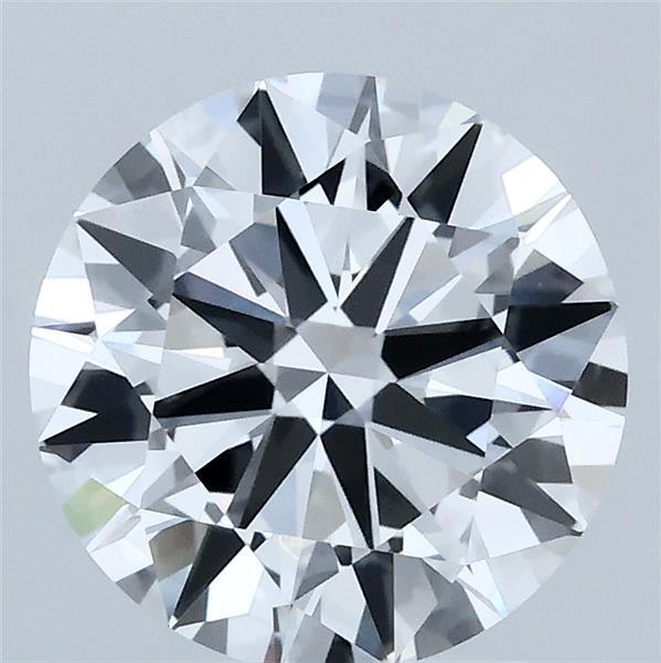 2.50 Carat Round Shaped, Excellent Cut, D Color, VVS2 Clarity, IGI Certified Lab Grown Diamond