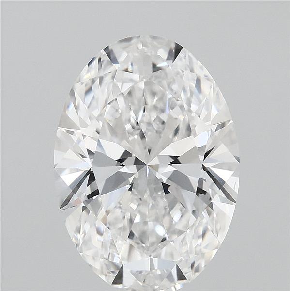 3.56 Carat Oval Shaped, Ideal Cut, D Color, VVS1 Clarity, IGI Certified Lab Grown Diamond