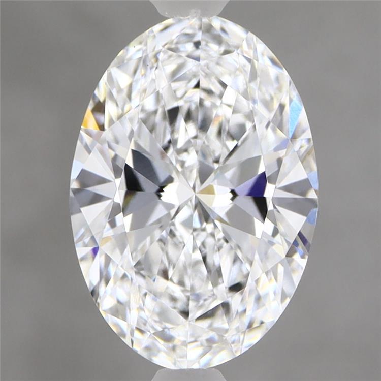2.10 Carat Oval Shaped, Ideal Cut, D Color, VS1 Clarity, IGI Certified Lab Grown Diamond