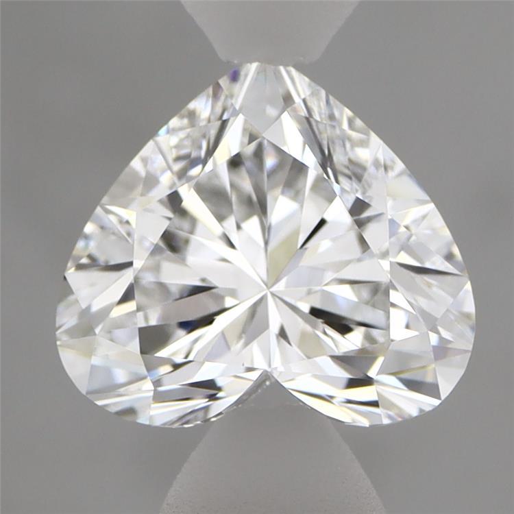 1.58 Carat Heart Shaped, Ideal Cut, D Color, VVS2 Clarity, IGI Certified Lab Grown Diamond