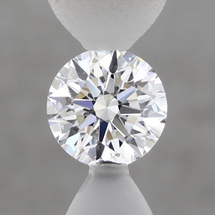 0.52 Carat Round Shaped, Ideal Cut, D Color, VVS2 Clarity, IGI Certified Lab Grown Diamond