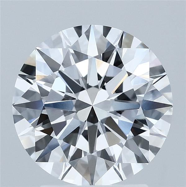 2.51 Carat Round Shaped, Ideal Cut, D Color, VVS1 Clarity, IGI Certified Lab Grown Diamond