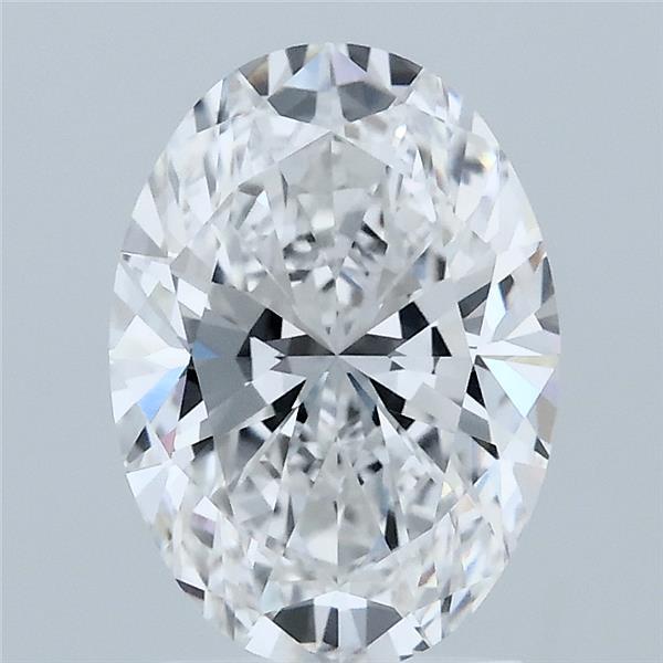 2.07 Carat Oval Shaped, Ideal Cut, E Color, VVS2 Clarity, IGI Certified Lab Grown Diamond