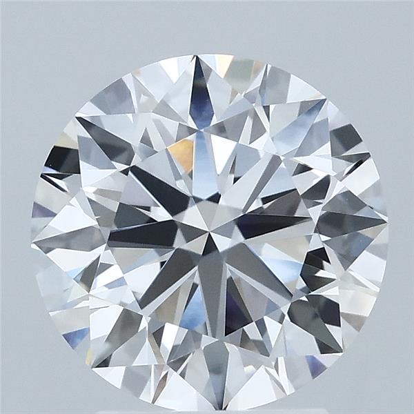 2.88 Carat Round Shaped, Ideal Cut, D Color, VVS1 Clarity, IGI Certified Lab Grown Diamond