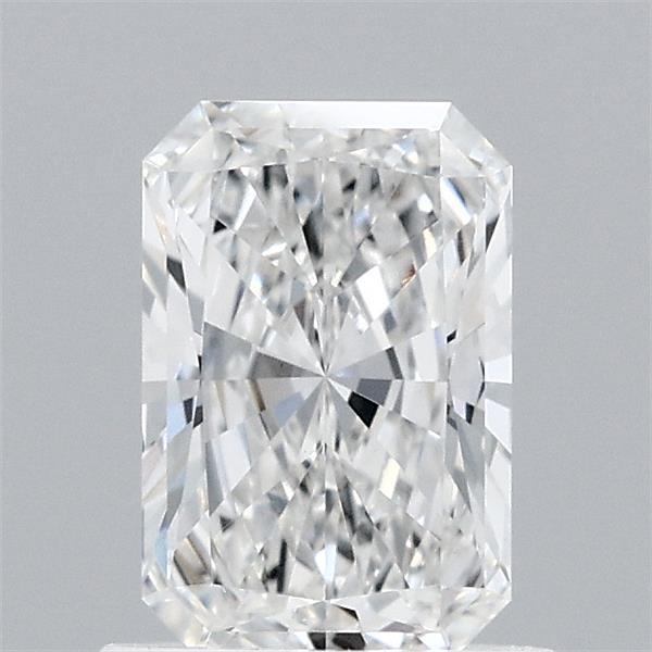 0.95 Carat Radiant Shaped, Ideal Cut, E Color, VS1 Clarity, IGI Certified Lab Grown Diamond