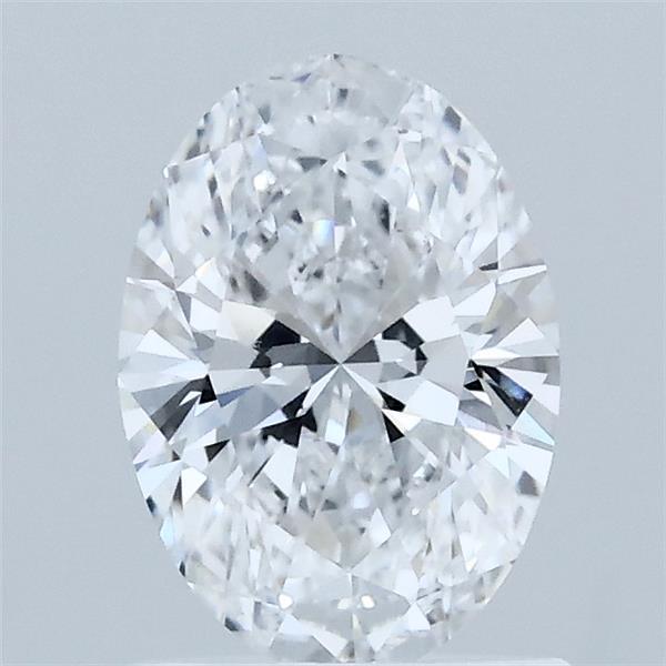 1.06 Carat Oval Shaped, Ideal Cut, D Color, VVS2 Clarity, IGI Certified Lab Grown Diamond