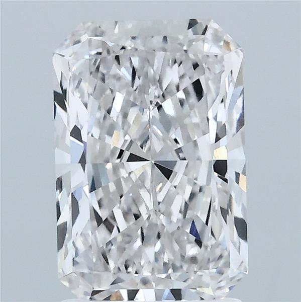 2.05 Carat Radiant Shaped, Ideal Cut, F Color, VVS2 Clarity, IGI Certified Lab Grown Diamond