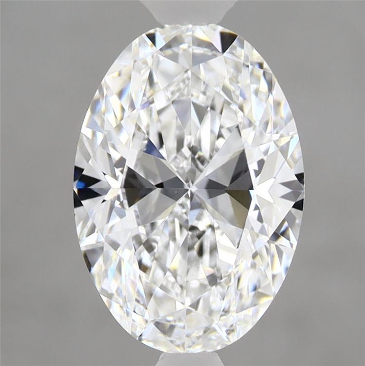 2.06 Carat Oval Shaped, Ideal Cut, D Color, VVS2 Clarity, IGI Certified Lab Grown Diamond