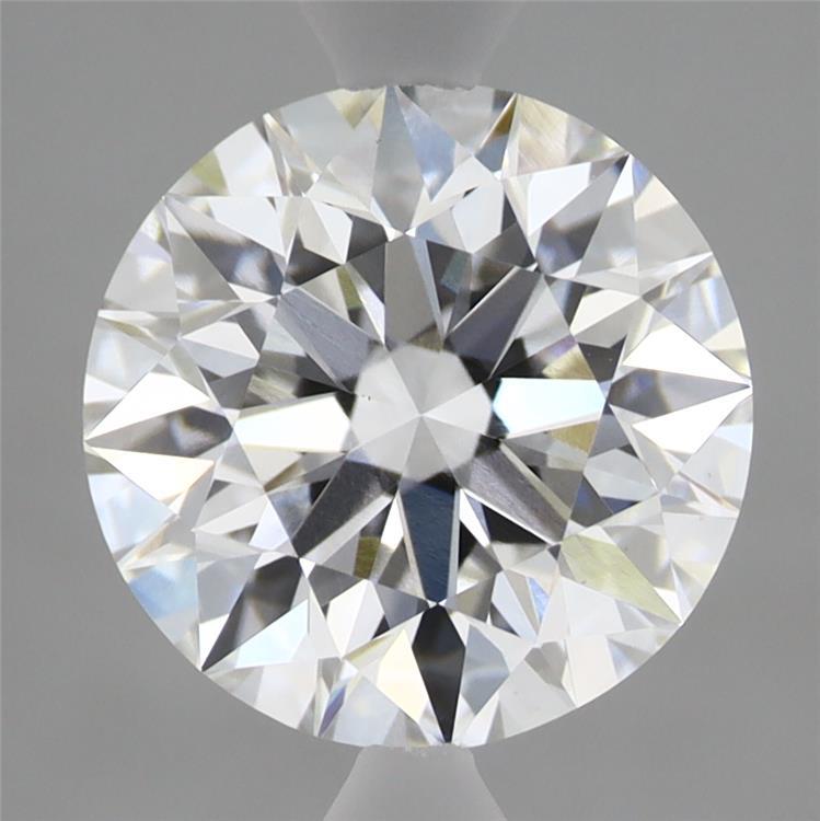 2.90 Carat Round Shaped, Excellent Cut, E Color, VS1 Clarity, IGI Certified Lab Grown Diamond