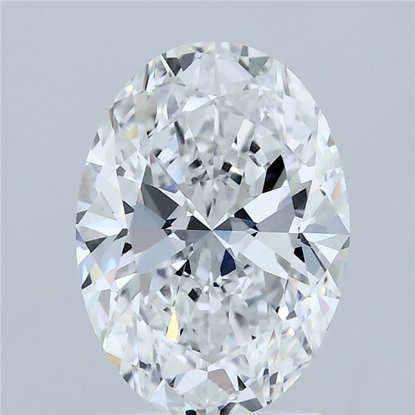 2.05 Carat Oval Shaped, Ideal Cut, D Color, VVS2 Clarity, IGI Certified Lab Grown Diamond