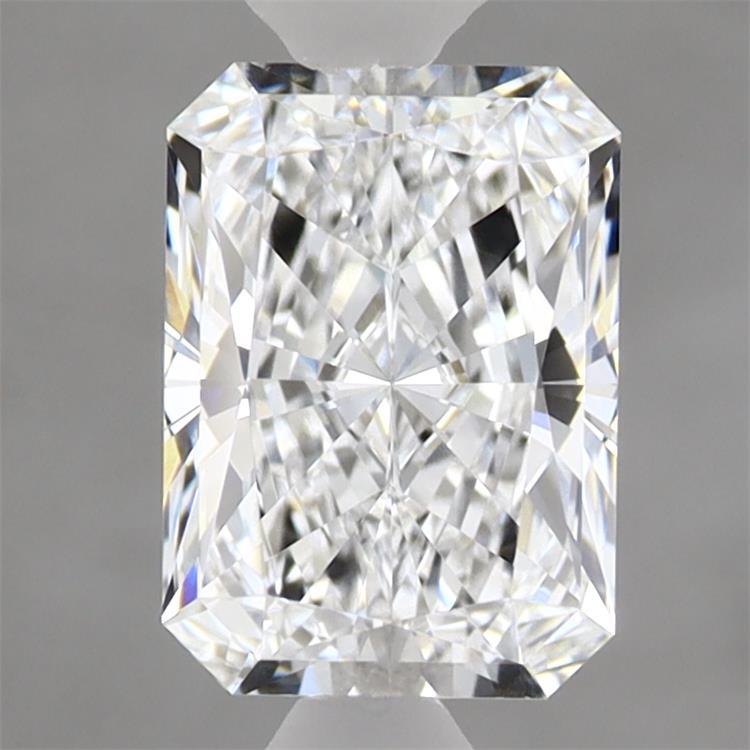 1.47 Carat Radiant Shaped, Ideal Cut, D Color, VVS2 Clarity, IGI Certified Lab Grown Diamond