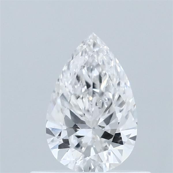 0.52 Carat Pear Shaped, Ideal Cut, E Color, VVS2 Clarity, IGI Certified Lab Grown Diamond