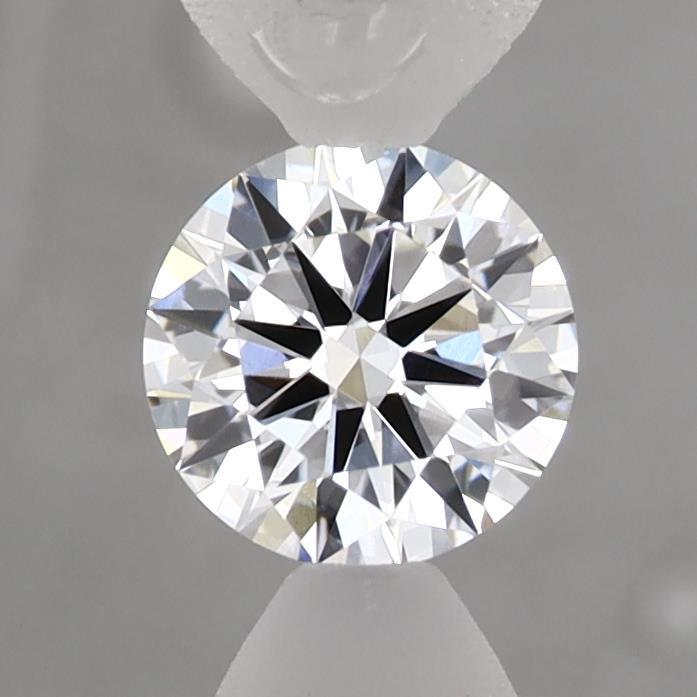 0.57 Carat Round Shaped, Ideal Cut, D Color, VVS2 Clarity, IGI Certified Lab Grown Diamond