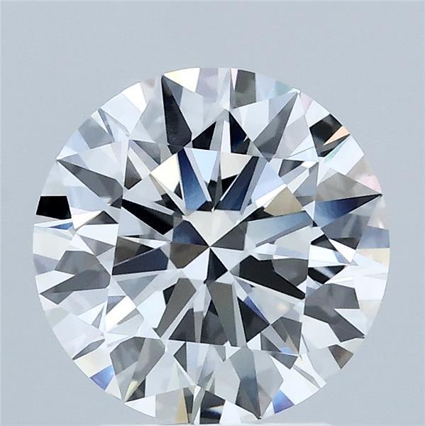2.06 Carat Round Shaped, Ideal Cut, E Color, VVS2 Clarity, IGI Certified Lab Grown Diamond
