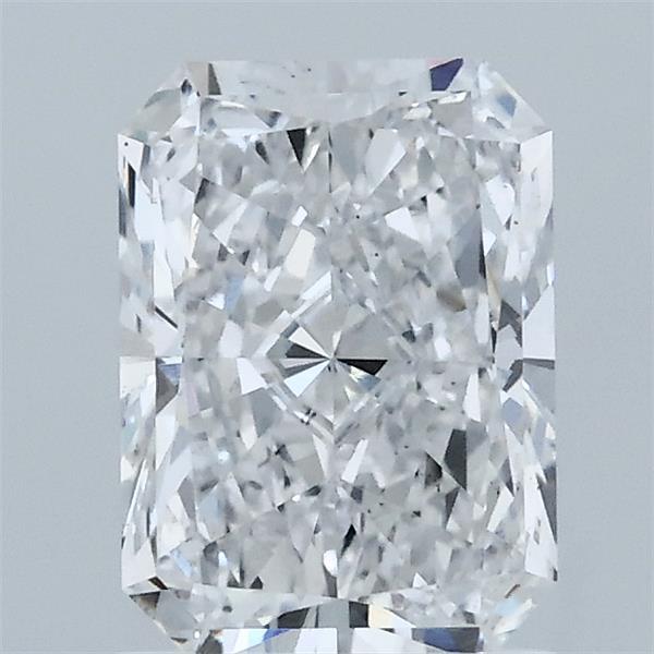 1.50 Carat Radiant Shaped, Excellent Cut, D Color, VS1 Clarity, IGI Certified Lab Grown Diamond