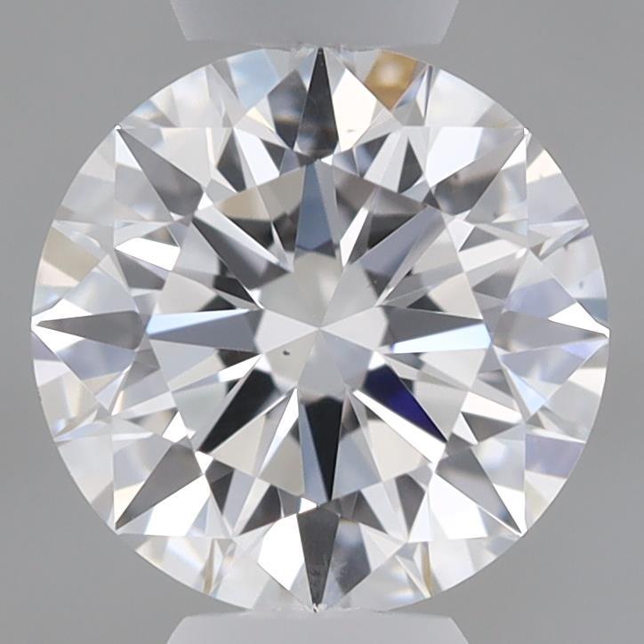 0.57 Carat Round Shaped, Excellent Cut, D Color, VS1 Clarity, IGI Certified Lab Grown Diamond