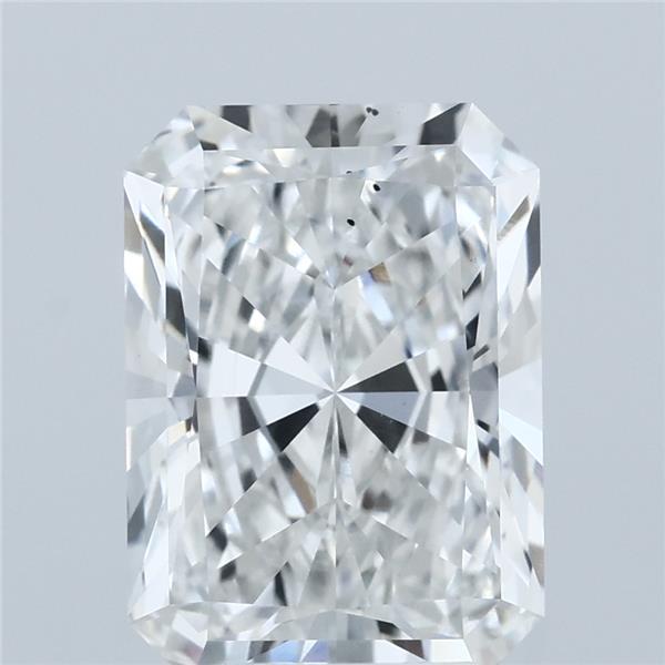 4.03 Carat Radiant Shaped, Ideal Cut, E Color, VS2 Clarity, IGI Certified Lab Grown Diamond