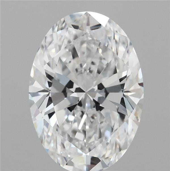 3.26 Carat Oval Shaped, Ideal Cut, D Color, VVS1 Clarity, IGI Certified Lab Grown Diamond