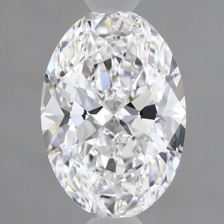 1.10 Carat Oval Shaped, Ideal Cut, D Color, VVS2 Clarity, IGI Certified Lab Grown Diamond