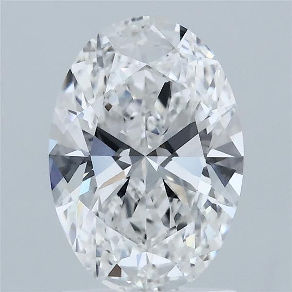 1.58 Carat Oval Shaped, Ideal Cut, E Color, VVS2 Clarity, IGI Certified Lab Grown Diamond