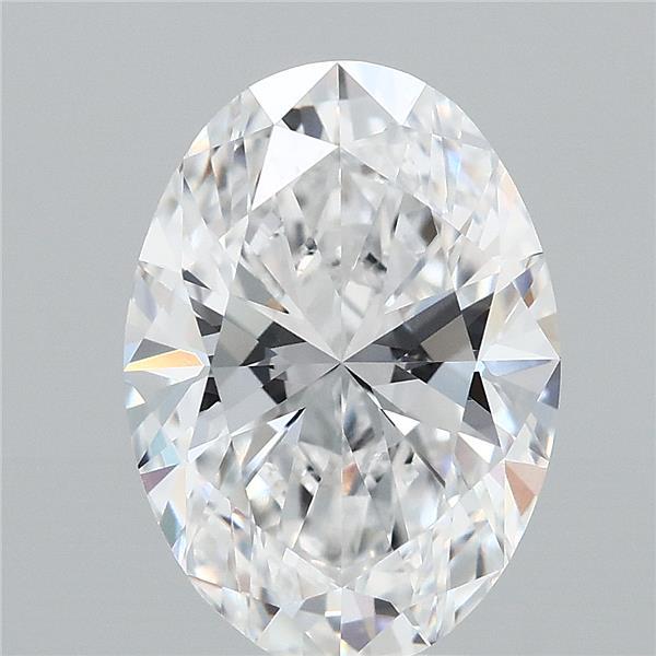 3.28 Carat Oval Shaped, Ideal Cut, D Color, VVS1 Clarity, IGI Certified Lab Grown Diamond