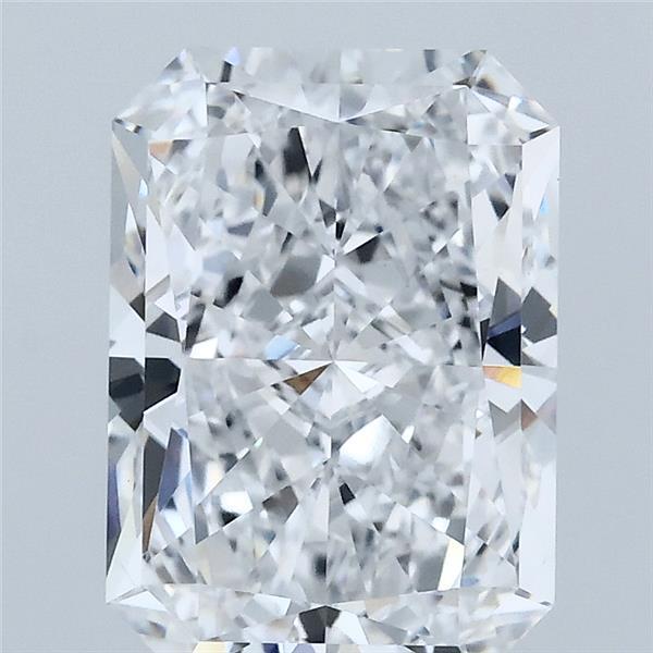 3.09 Carat Radiant Shaped, Ideal Cut, D Color, VVS2 Clarity, IGI Certified Lab Grown Diamond