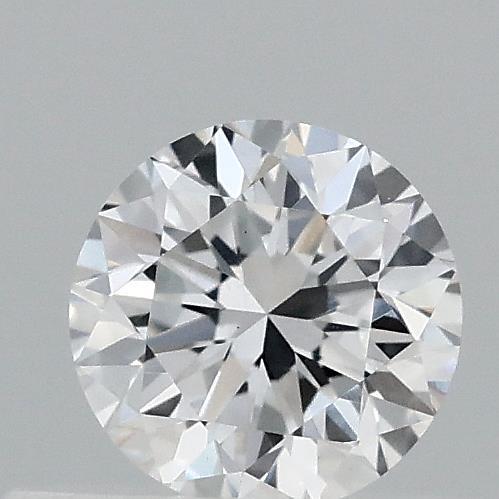 0.37 Carat Round Shaped, Very Good Cut, D Color, VS1 Clarity, IGI Certified Lab Grown Diamond
