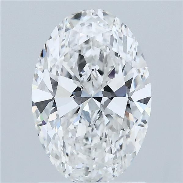 1.56 Carat Oval Shaped, Ideal Cut, E Color, VVS2 Clarity, IGI Certified Lab Grown Diamond