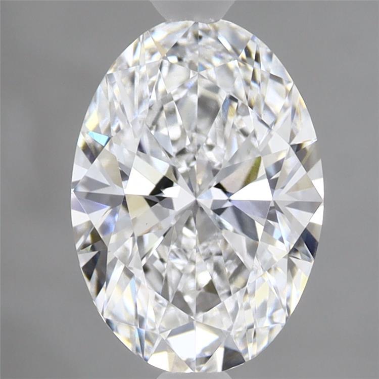 2.07 Carat Oval Shaped, Ideal Cut, D Color, VVS2 Clarity, IGI Certified Lab Grown Diamond