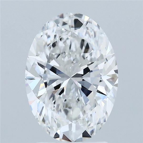 2.05 Carat Oval Shaped, Excellent Cut, D Color, VVS2 Clarity, IGI Certified Lab Grown Diamond