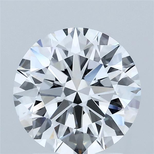 2.06 Carat Round Shaped, Ideal Cut, E Color, VVS2 Clarity, IGI Certified Lab Grown Diamond