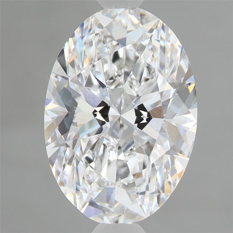 2.06 Carat Oval Shaped, Excellent Cut, D Color, VVS2 Clarity, IGI Certified Lab Grown Diamond