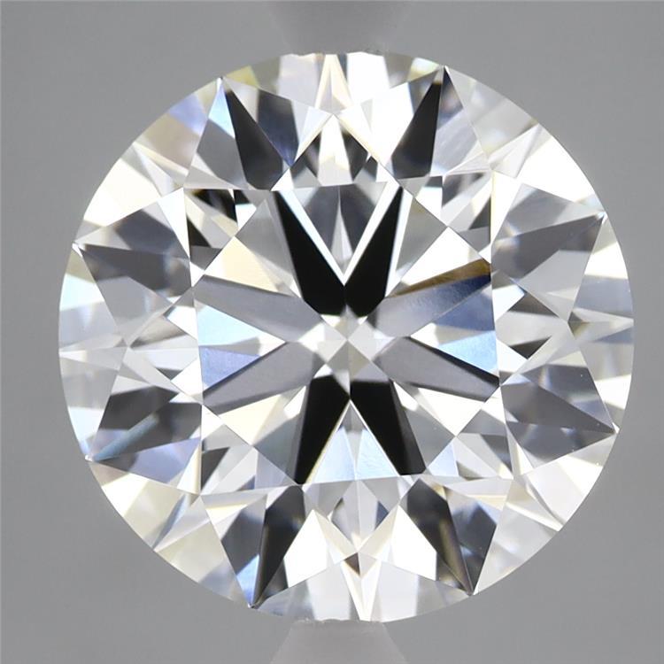 4.85 Carat Round Shaped, Ideal Cut, F Color, VVS2 Clarity, IGI Certified Lab Grown Diamond