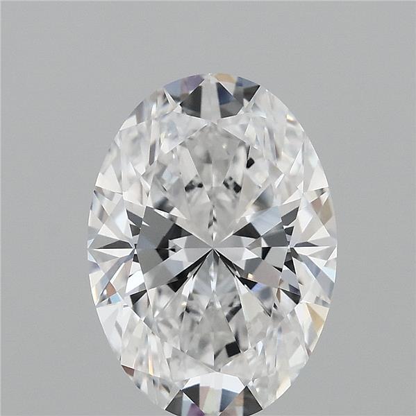 3.02 Carat Oval Shaped, Ideal Cut, D Color, VVS1 Clarity, IGI Certified Lab Grown Diamond