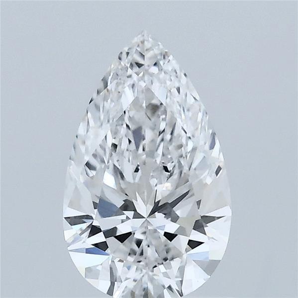1.04 Carat Pear Shaped, Ideal Cut, D Color, VVS2 Clarity, IGI Certified Lab Grown Diamond