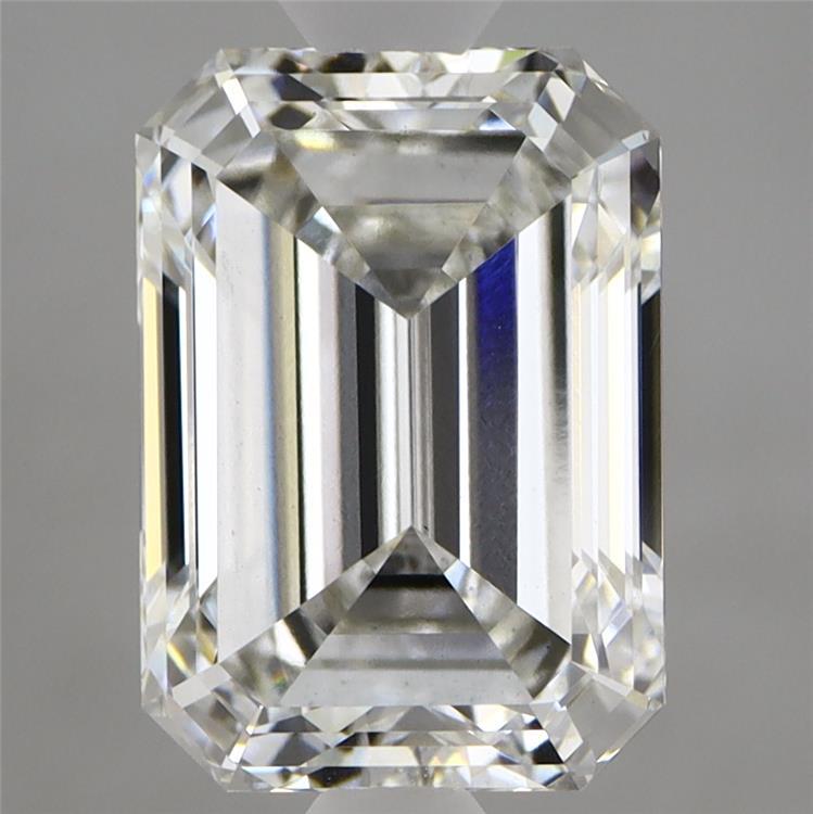 3.10 Carat Emerald Shaped, Ideal Cut, G Color, VS2 Clarity, IGI Certified Lab Grown Diamond