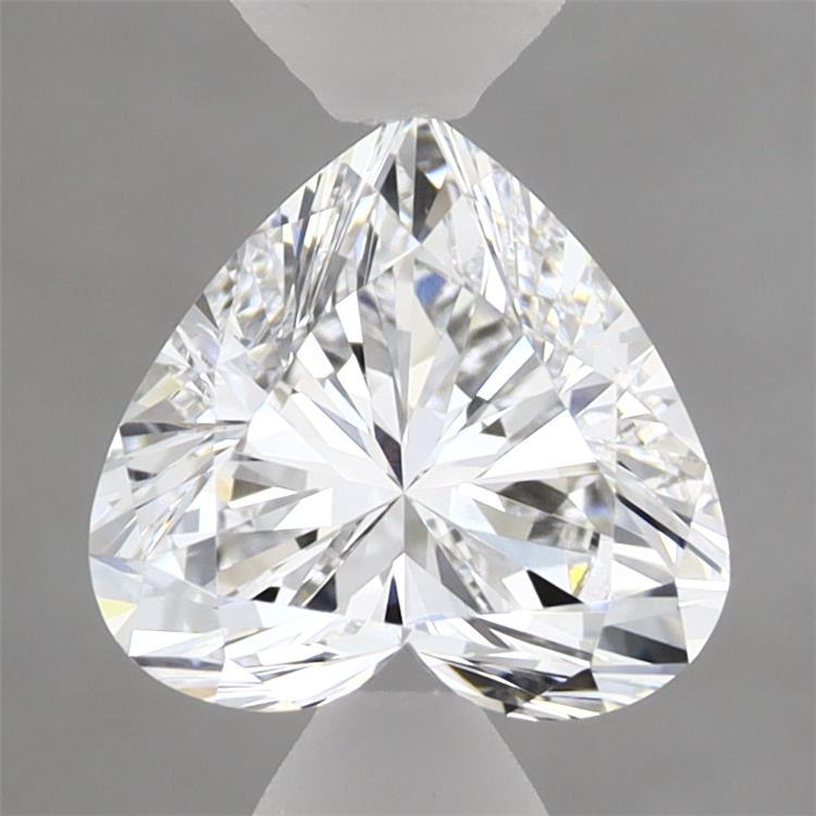 1.52 Carat Heart Shaped, Ideal Cut, D Color, VVS2 Clarity, IGI Certified Lab Grown Diamond
