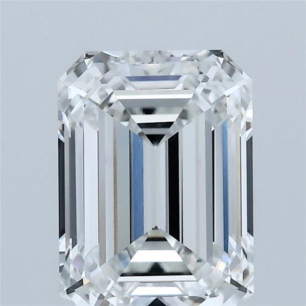 2.01 Carat Emerald Shaped, Ideal Cut, E Color, VVS2 Clarity, IGI Certified Lab Grown Diamond