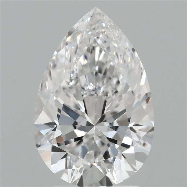 3.06 Carat Pear Shaped, Ideal Cut, E Color, VVS1 Clarity, IGI Certified Lab Grown Diamond