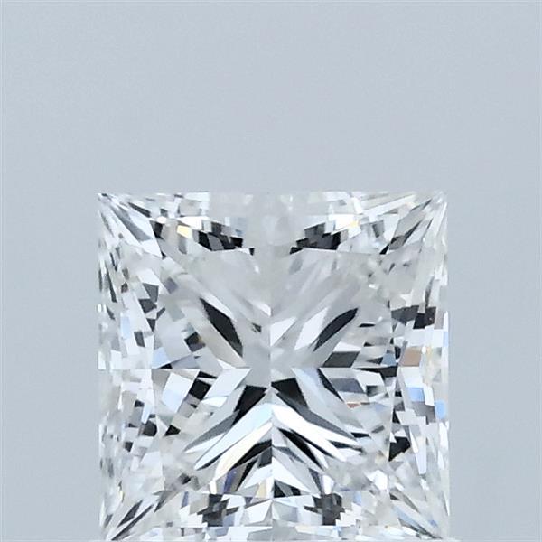 1.10 Carat Princess Shaped, Ideal Cut, E Color, VVS1 Clarity, IGI Certified Lab Grown Diamond