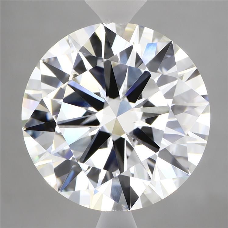 6.02 Carat Round Shaped, Ideal Cut, E Color, VVS2 Clarity, IGI Certified Lab Grown Diamond