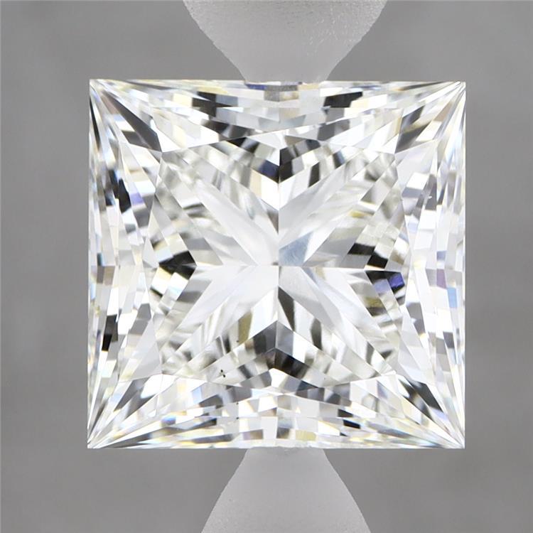 4.51 Carat Princess Shaped, Ideal Cut, F Color, VS1 Clarity, IGI Certified Lab Grown Diamond