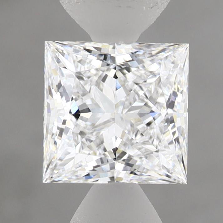 1.08 Carat Princess Shaped, Excellent Cut, D Color, VVS1 Clarity, IGI Certified Lab Grown Diamond