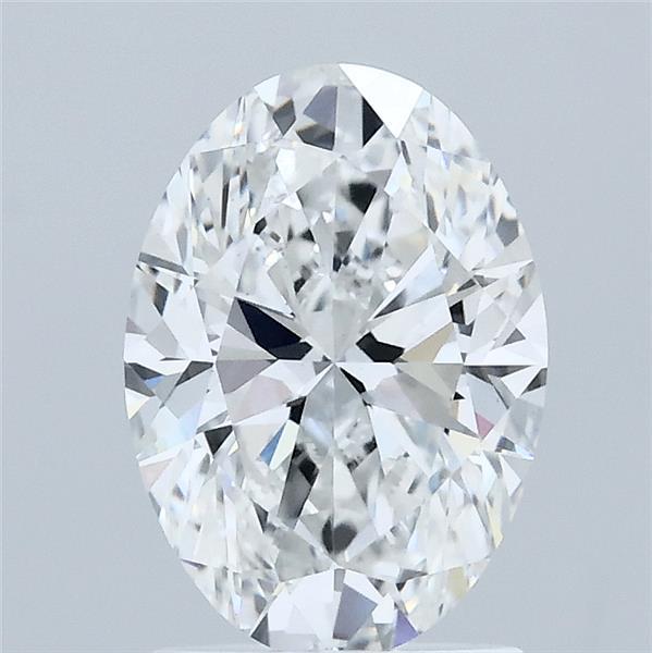 1.70 Carat Oval Shaped, Ideal Cut, E Color, VS1 Clarity, IGI Certified Lab Grown Diamond