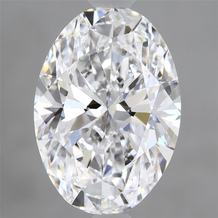 2.18 Carat Oval Shaped, Ideal Cut, D Color, VVS2 Clarity, IGI Certified Lab Grown Diamond
