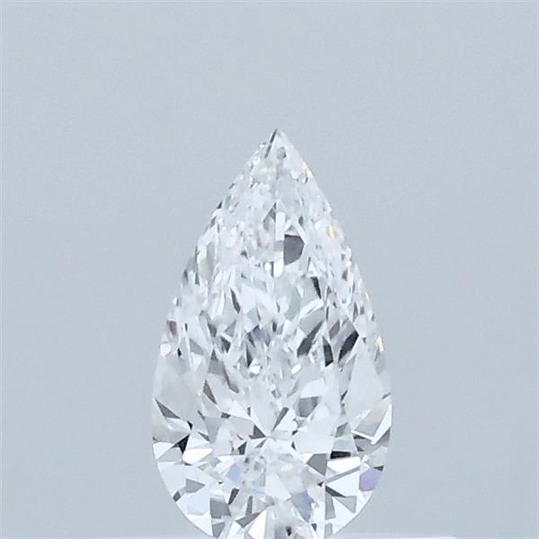 0.35 Carat Pear Shaped, Ideal Cut, D Color, VVS2 Clarity, IGI Certified Lab Grown Diamond