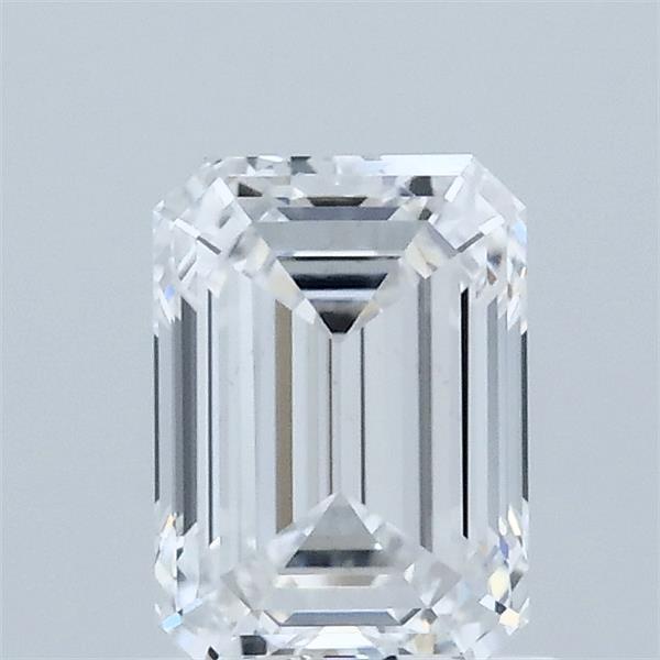 1.05 Carat Emerald Shaped, Ideal Cut, D Color, VS1 Clarity, IGI Certified Lab Grown Diamond