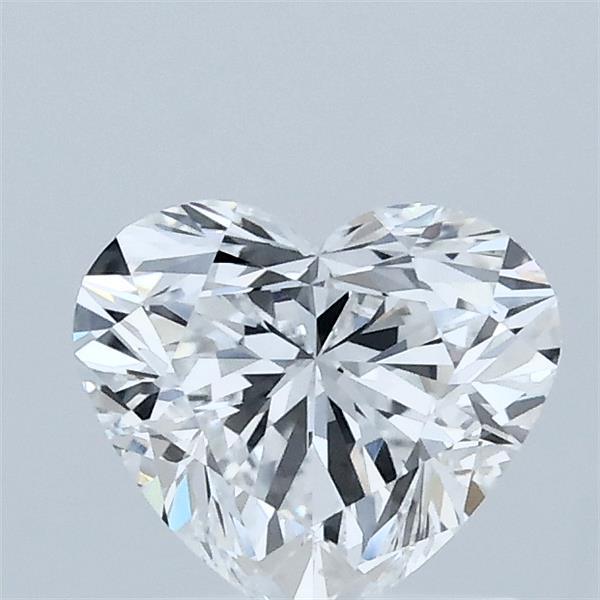 1.05 Carat Heart Shaped, Ideal Cut, E Color, VVS2 Clarity, IGI Certified Lab Grown Diamond