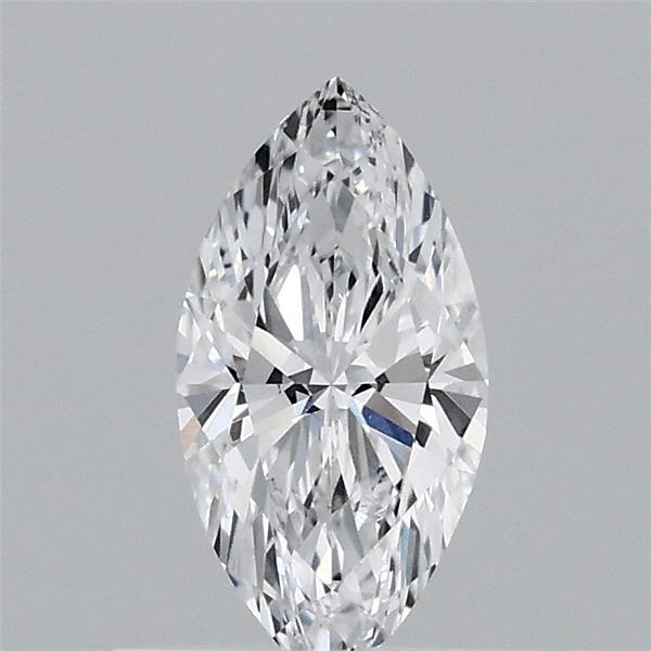 0.53 Carat Marquise Shaped, Ideal Cut, D Color, VVS1 Clarity, IGI Certified Lab Grown Diamond