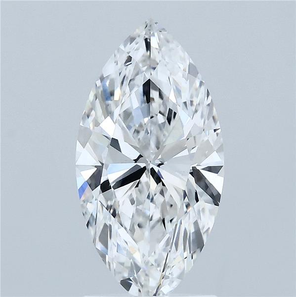 1.93 Carat Marquise Shaped, Ideal Cut, F Color, VS1 Clarity, IGI Certified Lab Grown Diamond